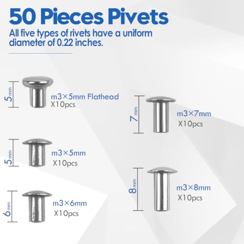 Semi Tubular Rivet Tool Kit