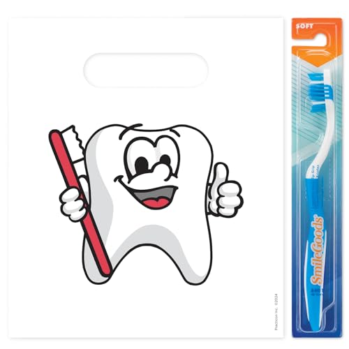 Practicon 1109638 Tootie Dental Patient Care Bags (Pack of 100)