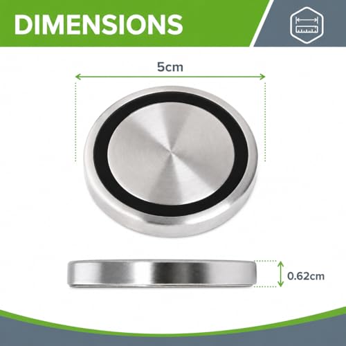 Control Dial for Neff Induction Hob Twistpad Magnetic Chrome