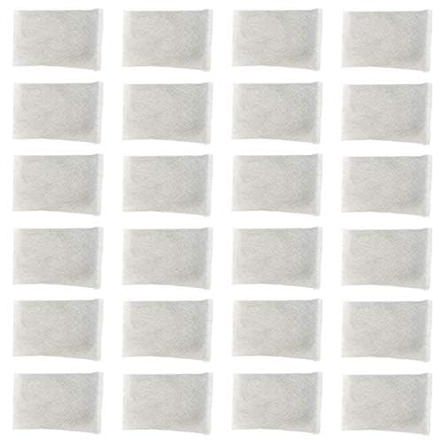 Green Piece® 24 Pack of Activated Charcoal Water Filter Replacements (MADE IN THE USA) - Perfect For Megahome and Most Countertop Water Distillers Pack of 24