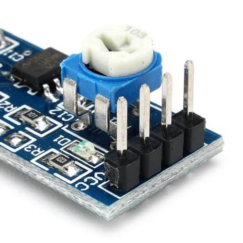 AUKENIEN 24 Values 120pcs Variable Resistor Potentiometer Assortment Kit 100 to 2M Ohm Blue and White Horizontal Adjustable Resistor Horizontal Variable Resistor