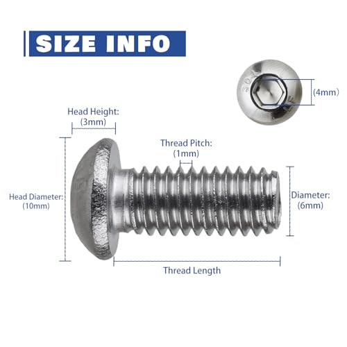 M6 Stainless Steel Bolt Assortment Kit