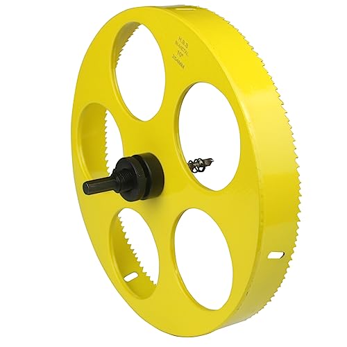 10 Inch Hole Saw with Arbor, 254mm M42 Bi-Metal Hole Cutter 10" (254mm)
