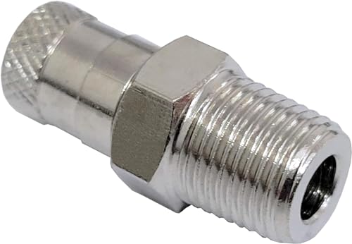 10X 1/8" BSP, BSPT, Schrader Tank Valve 25MM Wheel AIR Compressor 500 PSI 35 BAR