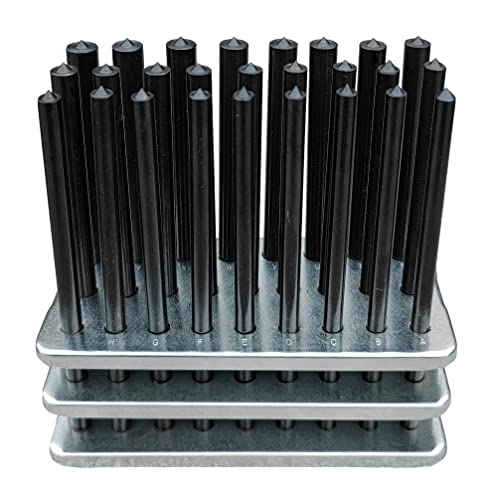 HHIP 8600-0045 60 Piece #1-60 Transfer Punch Set 60 Piece Number Set
