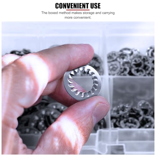300 PCS Stainless Steel Washer Set, M3 M10