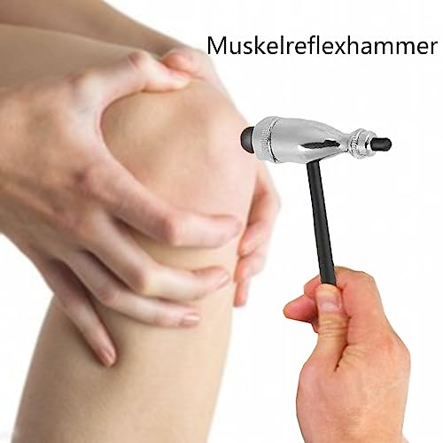 Neurological Reflex Hammer Neuro Reflex Hammer with Double Plastic Head | Lightweight Percussion Reflex Hammer Medical Neurology Therapy Hammer for Reflex Tests