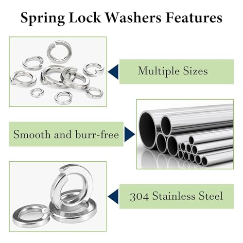 500PCS Internal Tooth Star Lock Washers &