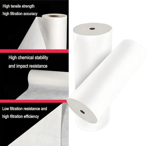 Cutting Fluid Filter Paper - Industrial Filter Paper，Grinding Machine/Machine Tool/Grinding Fluid Filter Paper，1 Volume（19.6in x 328ft/ 50cmX100m） 50cm-100m