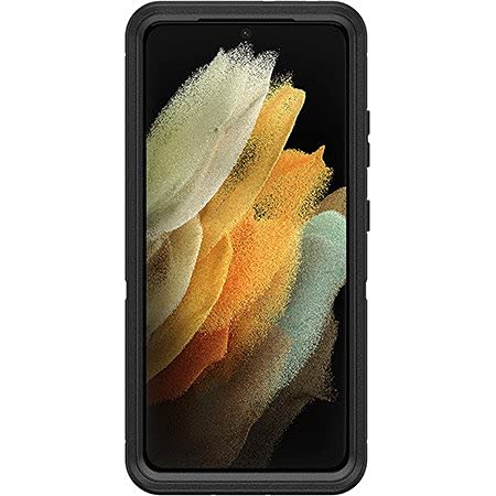 OtterBox Defender Screenless Series Rugged Case & Belt Clip Holster for Galaxy Note 20 Ultra 5G (ONLY) Retail Packaging - Black - with Microbial Defense