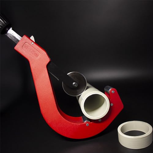 Pipe Tubing Cutter Tool 2" to 4-3/4" Outer Diameter for Cutting PVC PPR PE Pipe Tubes 50-120mm