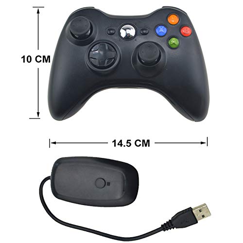 Lyyes Xbox 360 Wireless Controller Gamepad for Microsoft Xbox & Slim 360 PC Windows 7