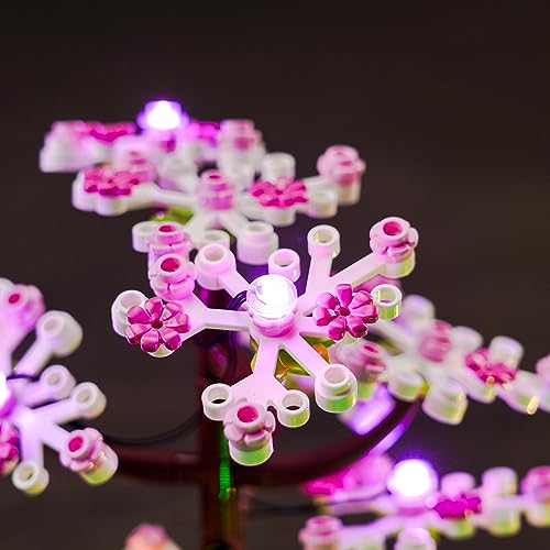 LocoLee LED Light Set Compatible with Lego 10315 Tranquil Garden Botanical, Only Lights, No Lego Model (Standard Version) 10315-Garden of Silent Standard