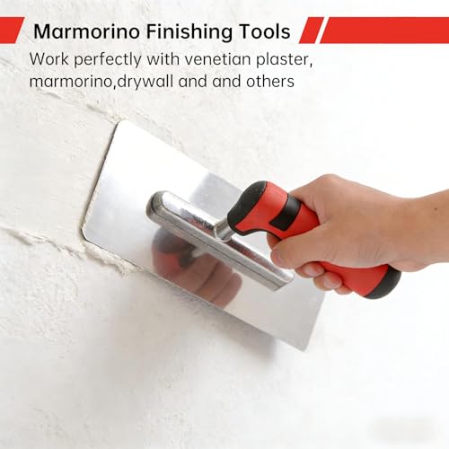 Venetian Plaster Finishing Trowel Set - 3 Pcs Kit