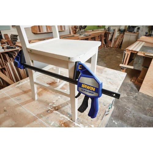 IRWIN QUICK-GRIP One-Handed Bar Clamp, Heavy-Duty, 24", 1964714 24 Inch