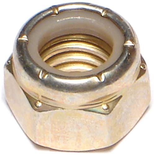 Small Parts Steel Flat Washer, (Pack of 50) & Hard-to-Find Fastener 014973285289 Grade 8 Coarse Lock Nuts, 7/16-14, Piece-25