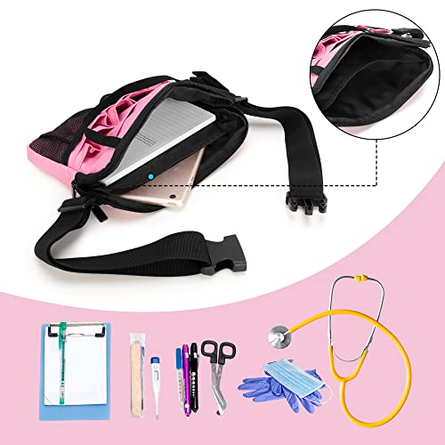 Damero Nurse Fanny Pack with Tape Holder Bundle with Nurse Bag with Laptop Sleeve