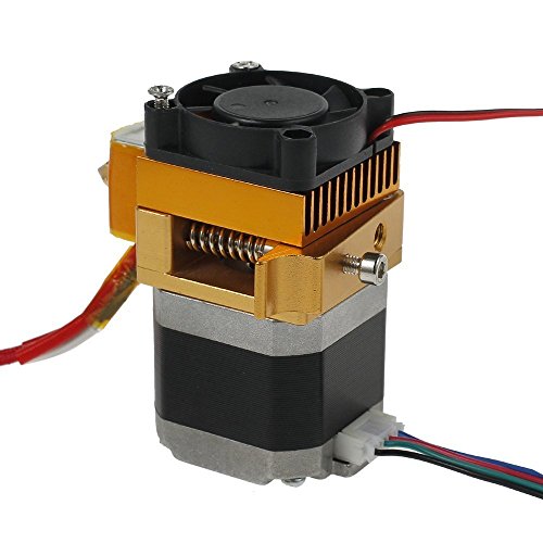 DollaTek 3D Printer MK8 Extruder hotend 0.4mm Nozzle Latest Upgrade Print Head 1.75mm Filament for 3D Printer Reprap Mendel MakerBot & Rework