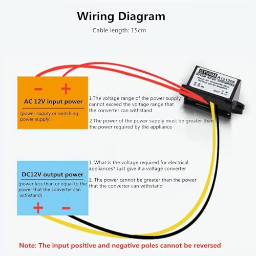 Rectifier AC 12V / 24V to DC 5V Step-Down Converter, AC DC Voltage Converter Module, Voltage Regulator (2A) 2A
