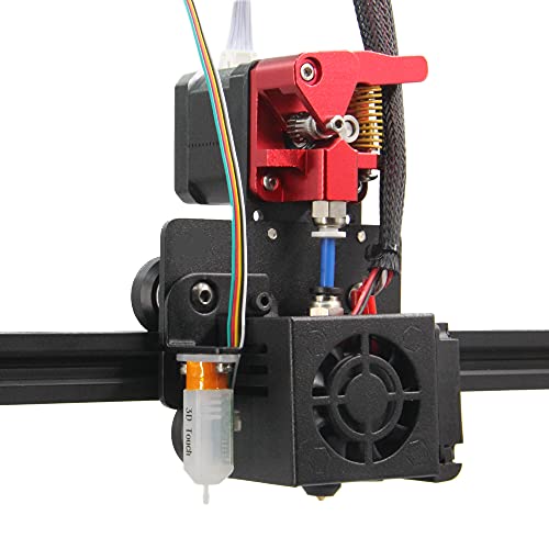 Upgrade Direct Drive Extruder Support Plate with 4pcs Pulleys Compatible with Dual and Single Gear,Easy Print Flexible Filament for creality Ender 5 Series 3D Printer (Upgrade Direct Plate)