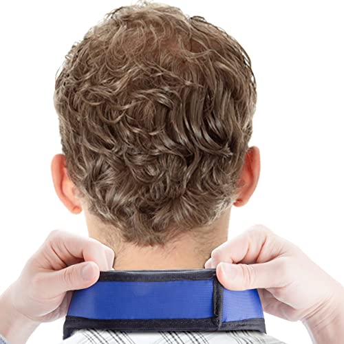 Dental Lead Thyroid Shield Collar 0.5 mmPb - Lightweight Lead Protection for Hospitals Laboratories Nursing Homes Adults Unisex (Blue)