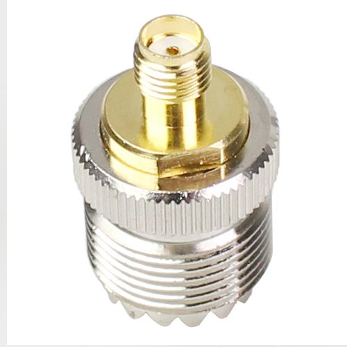 SMA SO239 Adapter 4PCS, UHF PL259 to SMA Male Female Connector Kit 4 Type Set for CB Radio/Handheld Ham Radio Antenna/Walkie Talkie