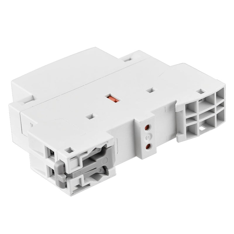 Heschen Household AC Contactor HS1-25 2 Pin 1NO 1NC AC 220V/240V Coil Voltage 35mm DIN Rail Mount (1) 1
