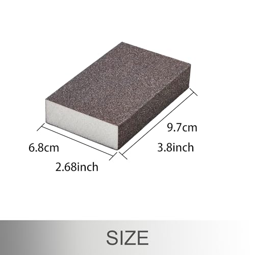 12Pcs 180 Grit Sanding Sponge