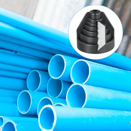 Plastic Pipe Chamfer Tool, Pipe Deburring Tool for 20-63 mm Plastic Pipes, High Performance Pipe Cutter, PE Pipe Sharpener, for PVC, PP, PE Pipes