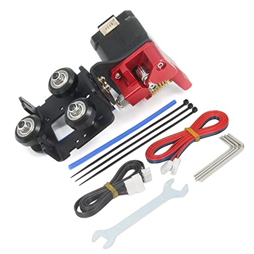 Upgrade Direct Extruder Easy Print Flexible Filament for Ender 3 Neo/Ender 3 Max Neo 3D Printer (Plate+Dual Gear+Motor) Plate+Dual Gear +Motor