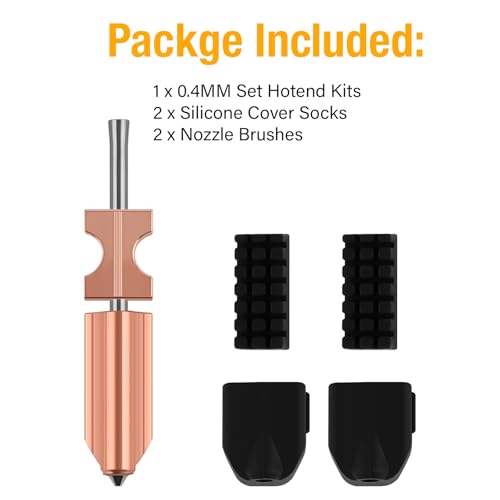 5PCS Upgrade All Metal Hotend Kit with Quick Detachable Nozzle