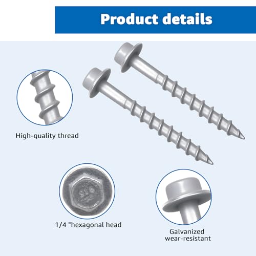 Joist Hanger Screws #9 x 1-1/2" Compatible with Simpson Strong-Tie Screw 500