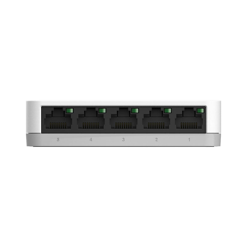 D-Link 5 Port Gigabit Ethernet Unmanaged Network Switch, Plug and Play, Ethernet Splitter, Fanless, Traffic Optimization, Unmanaged (DGS-1005A)