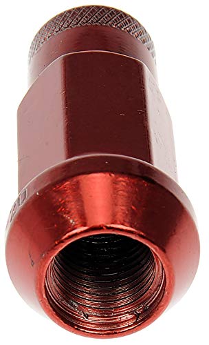 Dorman 713-285E Red Open End Knurled Wheel Nuts