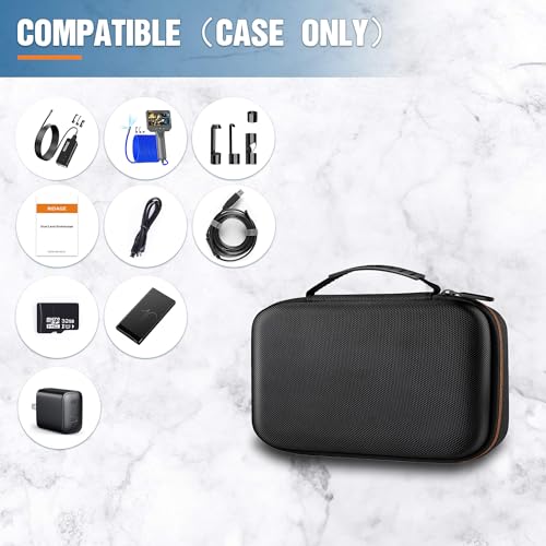 Dual Lens Industrial Borescope and Carrying Case Bundle