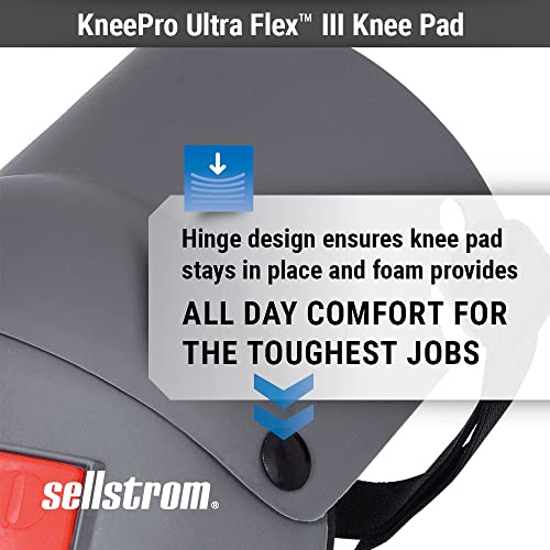Sellstrom Ultra Flex III KneePro Knee Pads and Klein Tools 5416TFR Flame Resistant Canvas Tool Bag Knee Pro Pads - Pair + Tool Bag