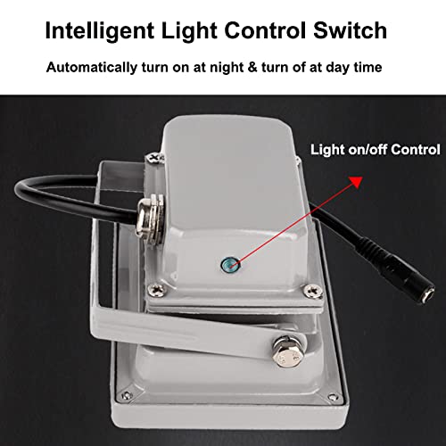 Infrared Illuminator, 940nm 6 LEDs 60 Degree Wide Angle IR Illuminator for Night Vision,Waterproof LED Infrared Light for CCTV Camera, Security Camera, No Power Adapter 940nm IR 60 degree