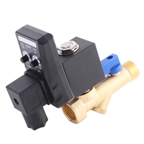 Condensate Drain Valve, DN15 Air Compressor Drain Valve for Air Compressors for Air Compressor Condensate Management (AC230V) AC230V