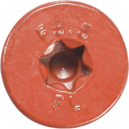 FastenMaster Flatlok No. 14 x 3-1/2 in. L #40 Torx Tap Flat Head Epoxy Carbon Steel Wood Screws