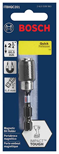 BOSCH Self-Centering Drill Bit Set + Impact Tough Quick Change Bit Holder
