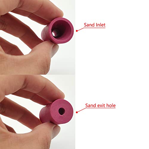 Sand Blaster Gun, Sandblasting Sandblaster Gun Kit for Sandblast Blast Cabinet with 15Pcs Ceramic Nozzles