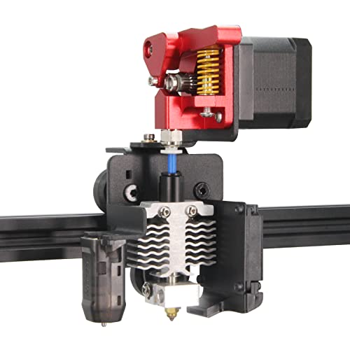 Upgrade Direct Extruder Easy Print Flexible Filament for Ender 3 Neo/Ender 3 Max Neo 3D Printer (Plate+Dual Gear)