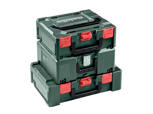 Metabo metaBOX 118 for BS/SB, 12 V (626885000) Dimensions: 396 x 296 x 118 mm, Case Volume: 8.4 l, Max. Load Capacity: 125 kg