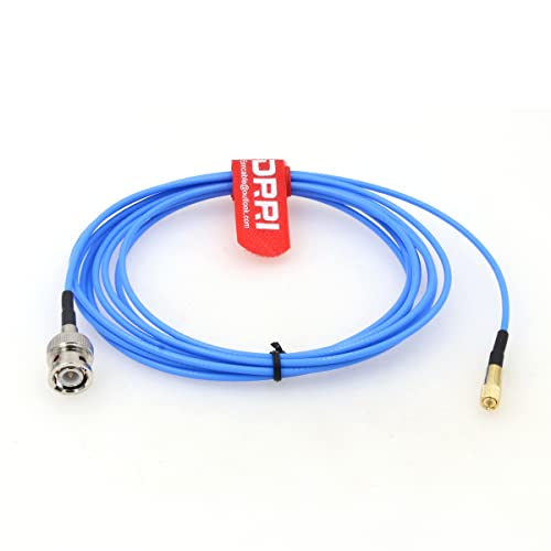 BNC Male to 10-32 UNF Microdot Male Acceleration Sensor Vibration Sensor Test Cable (3M / 118inch)