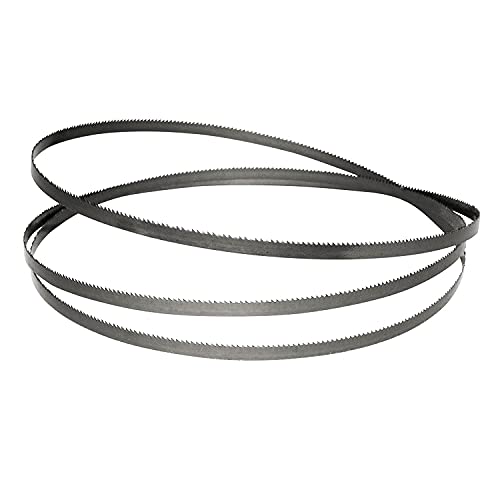 POWERTEC 70-1/2 Inch Bandsaw Blades, 1/2" x 14 TPI Band Saw Blades for Sears Craftsman 21400 and Rikon 10-305, 10-3061 10" Band Saw for Woodworking, 3 Pack (13184-3PV) 70.5 inch x 1/8" x 14 TPI (3PCs)