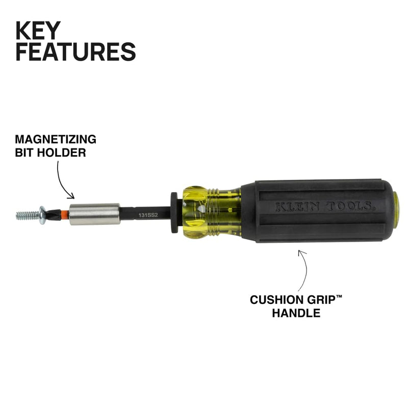 Klein Tools 33803 ProFlex 42-Bit Impact Driver Bit Set with Modular Case, S2 Steel, Magnetic, Adjustable Screwdriver 42 Bit Set