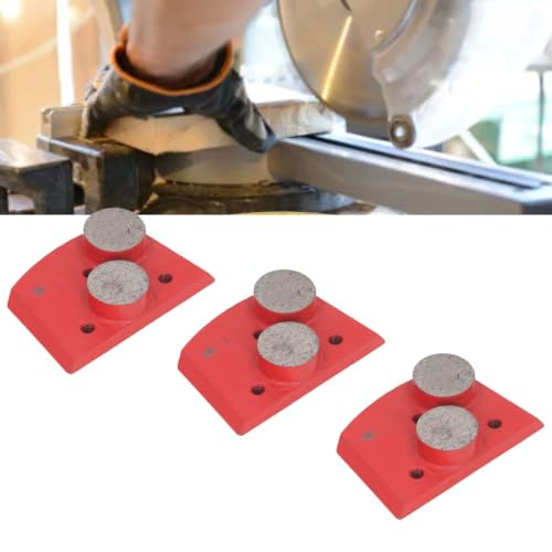 Diamond Grinding Blocks, 2 Segment 30 Grit, 3 Pack