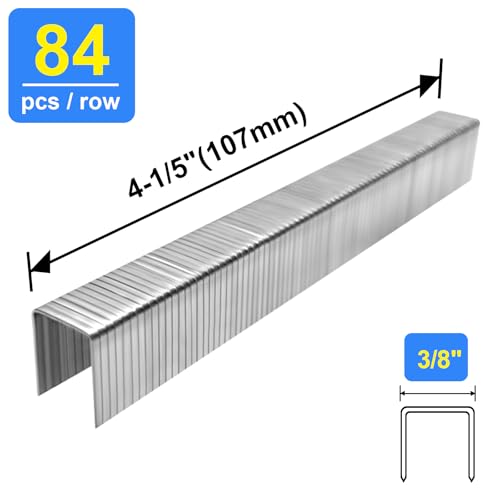 20 Gauge T/50 Staples, 3/8" Crown,1/2 Inch Leg, 5040-Pack 1/2"----5040 pcs