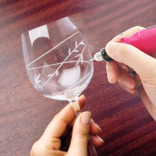 Corded Electric Engraver Pen DIY Engraving Tool Etching Kit Etcher