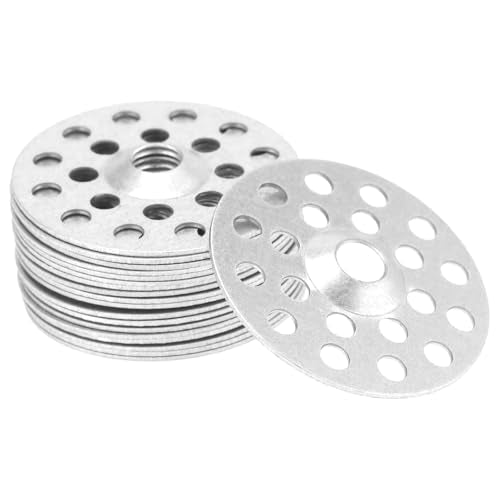 600 PCS 1 Inch Metal Plaster Washers, Flat Washers for Drywall Ceiling Wall Repair